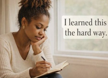I learned this hard way
